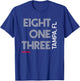 Area Code 813 Tampa Florida City Area Code Gifts T-Shirt - T-Shirt | Royal