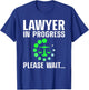 Funny Law Student Art Men Women Lawyer Law School Bar Exam T-Shirt - T-Shirt | Royal
