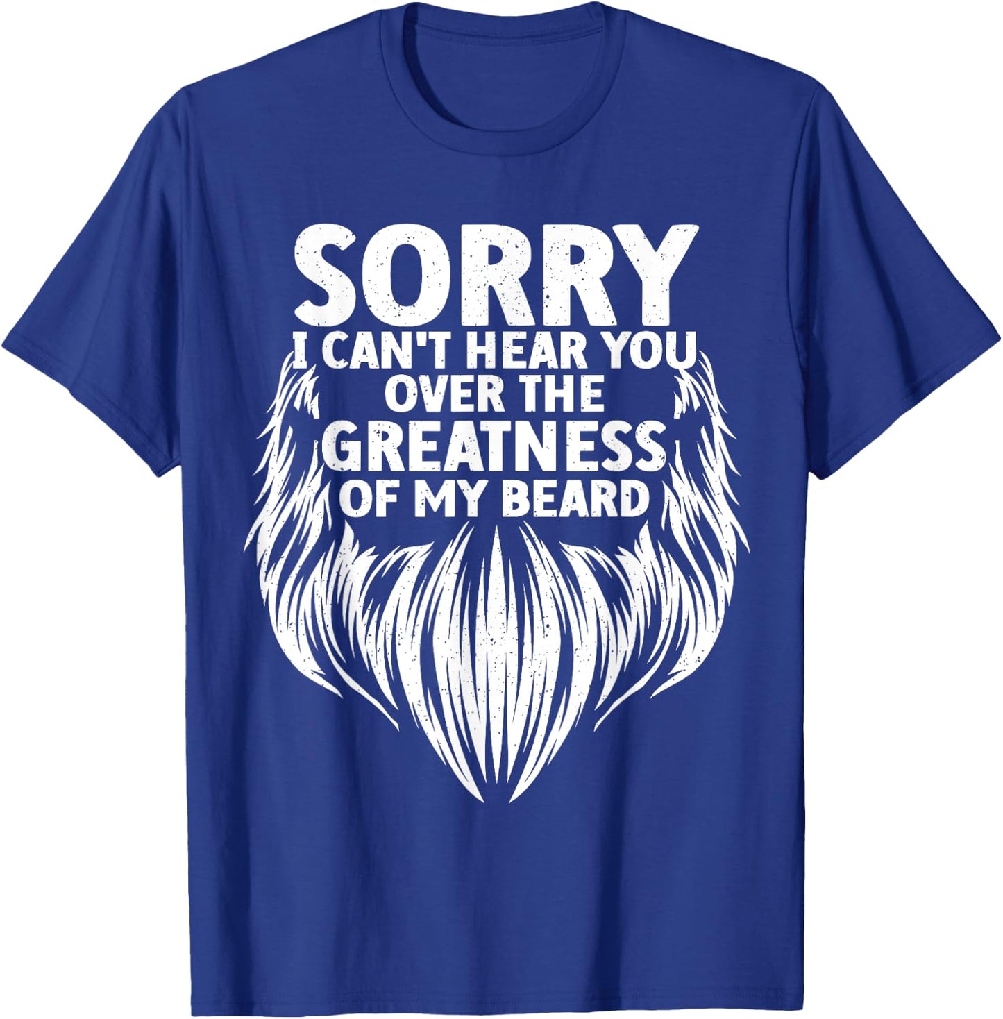 Cute Beard Design Boys Facial Hair Bearded Beard T-Shirt - T-Shirt | Royal