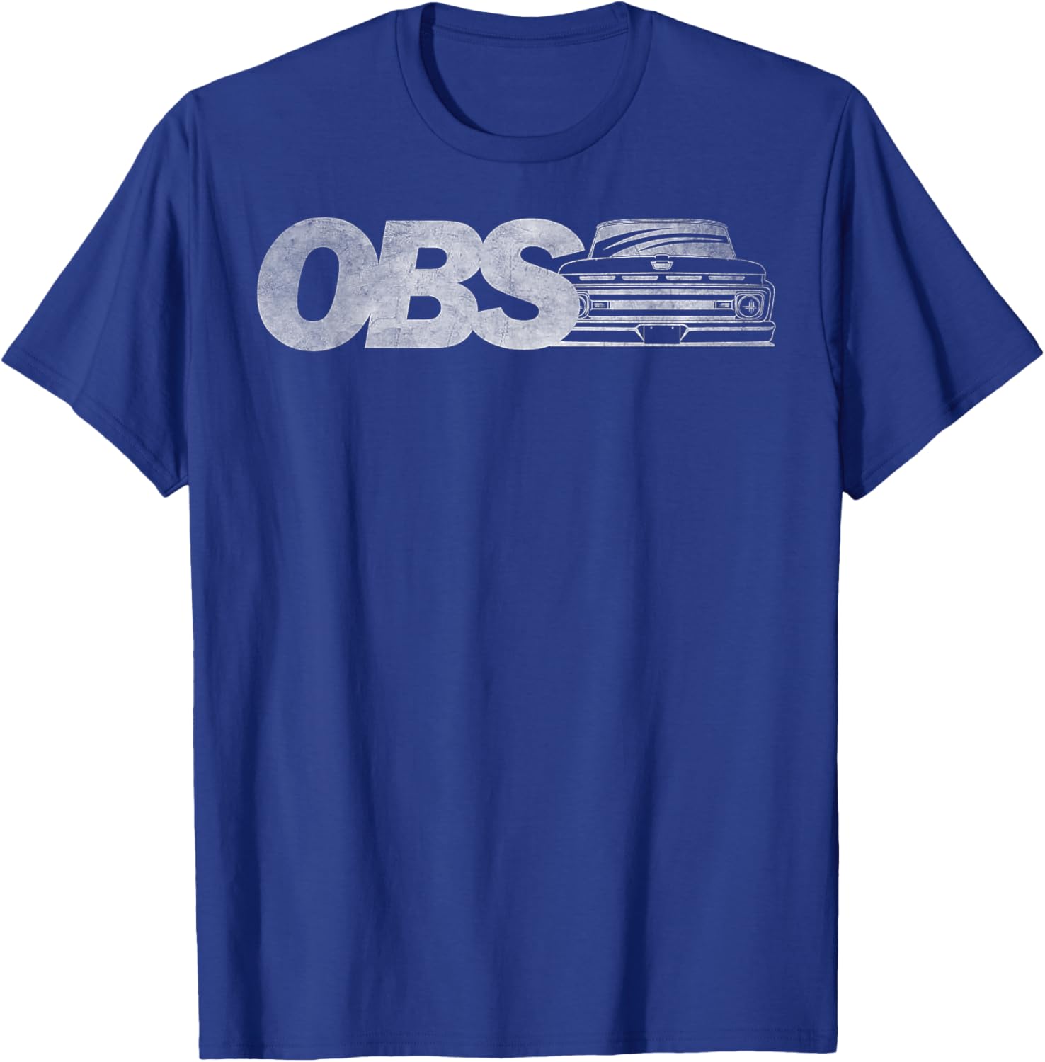 OBS Old Body Style 1960's Truck low vintage style T-Shirt - T-Shirt | Royal