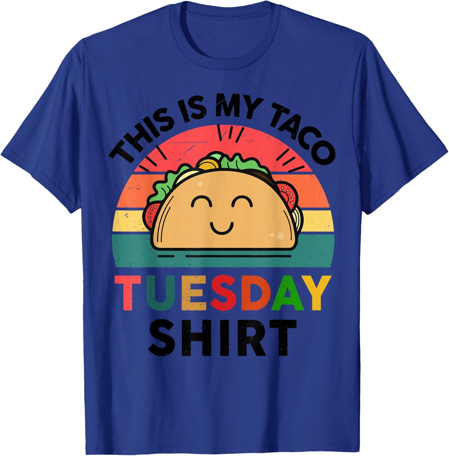 Taco Tuesday Shirt Cinco De Mayo Funny Mexican Women Kids T-Shirt - T-Shirt | Royal
