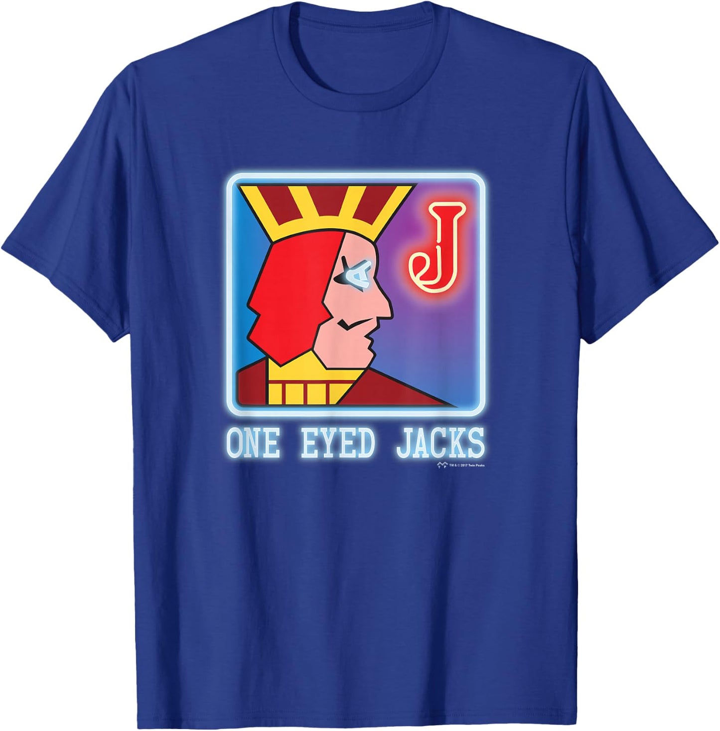 Twin Peaks One Eyed Jacks T-Shirt - T-Shirt | Royal
