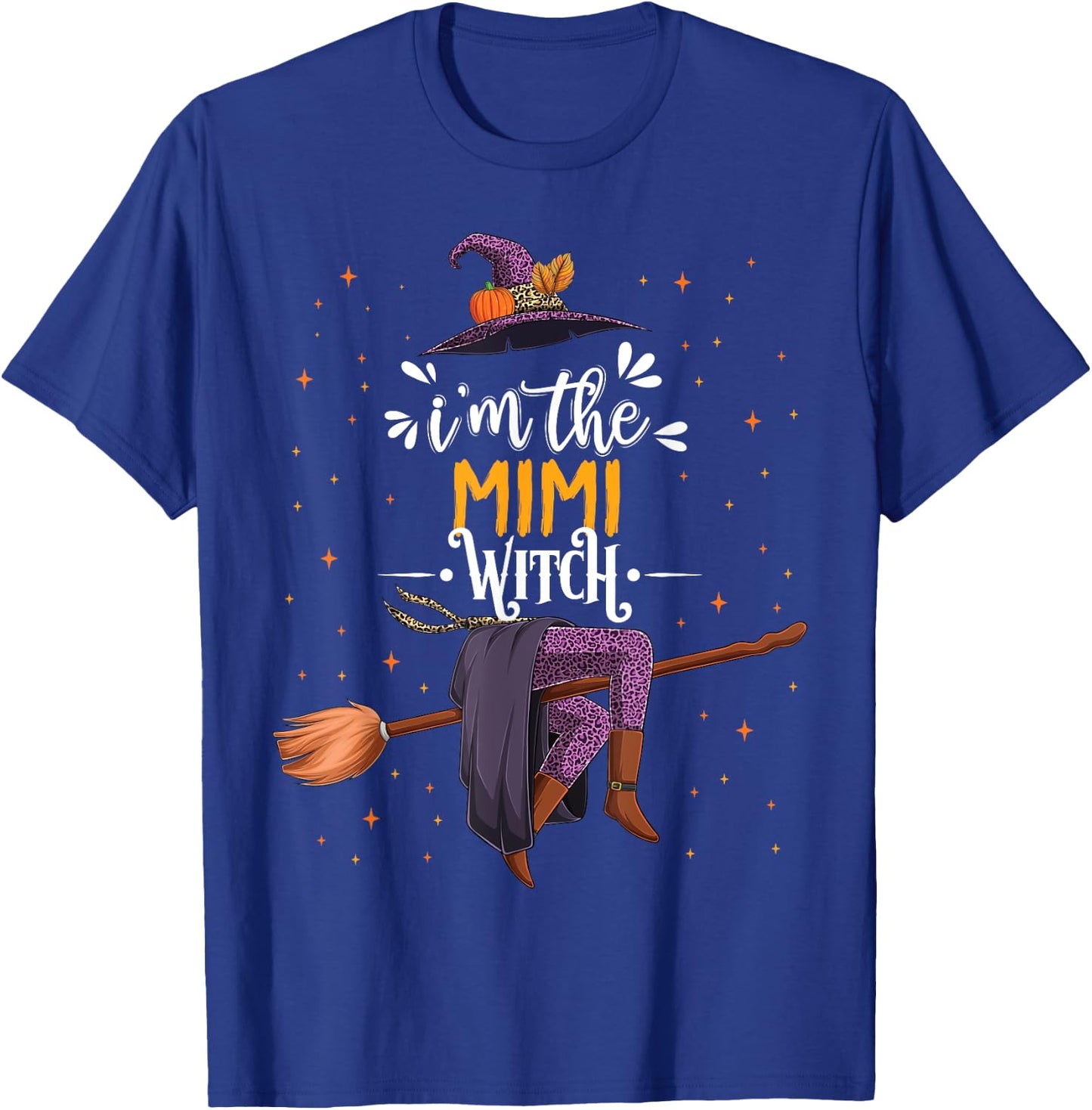 im the Mimi Witch Halloween Matching Group Costume T-Shirt - T-Shirt | Royal