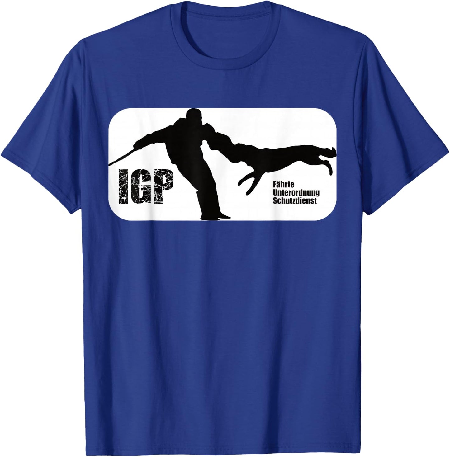 IGP Logo Protective Dog Sports Dog Training T-Shirt - T-Shirt | Royal
