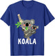 Koala Shirt For Boys Or Girls | Cute Koala Bear Gift T-Shirt - T-Shirt | Royal