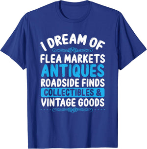 Antiquer Flea Market Antiquing Antiques Collector Antique T-Shirt - T-Shirt | Royal