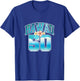 Hawaii 50 50th Birthday Hawaiian Aloha Beach Hibiscus T-Shirt - T-Shirt | Royal