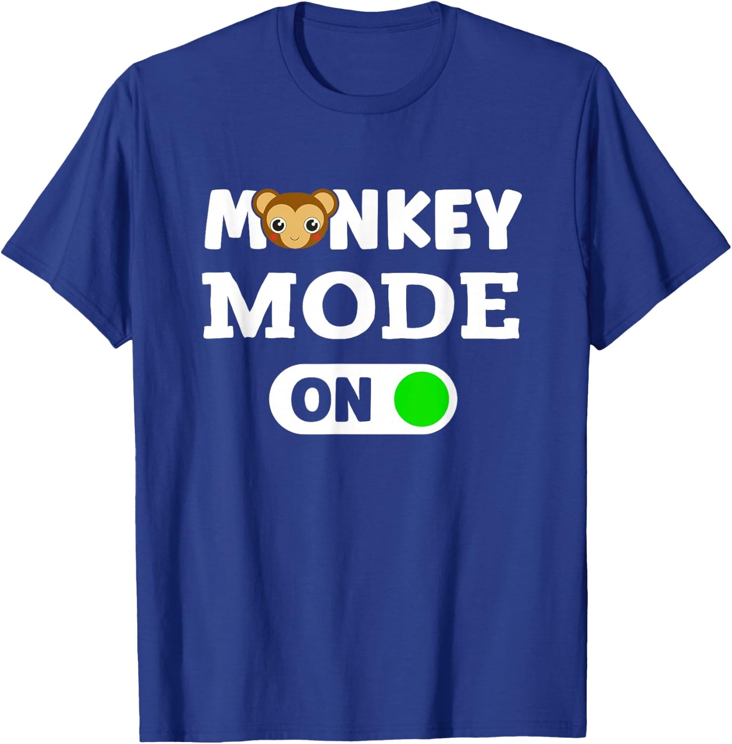 Monkeys Animal Monkey Mode On T-Shirt - T-Shirt | Royal