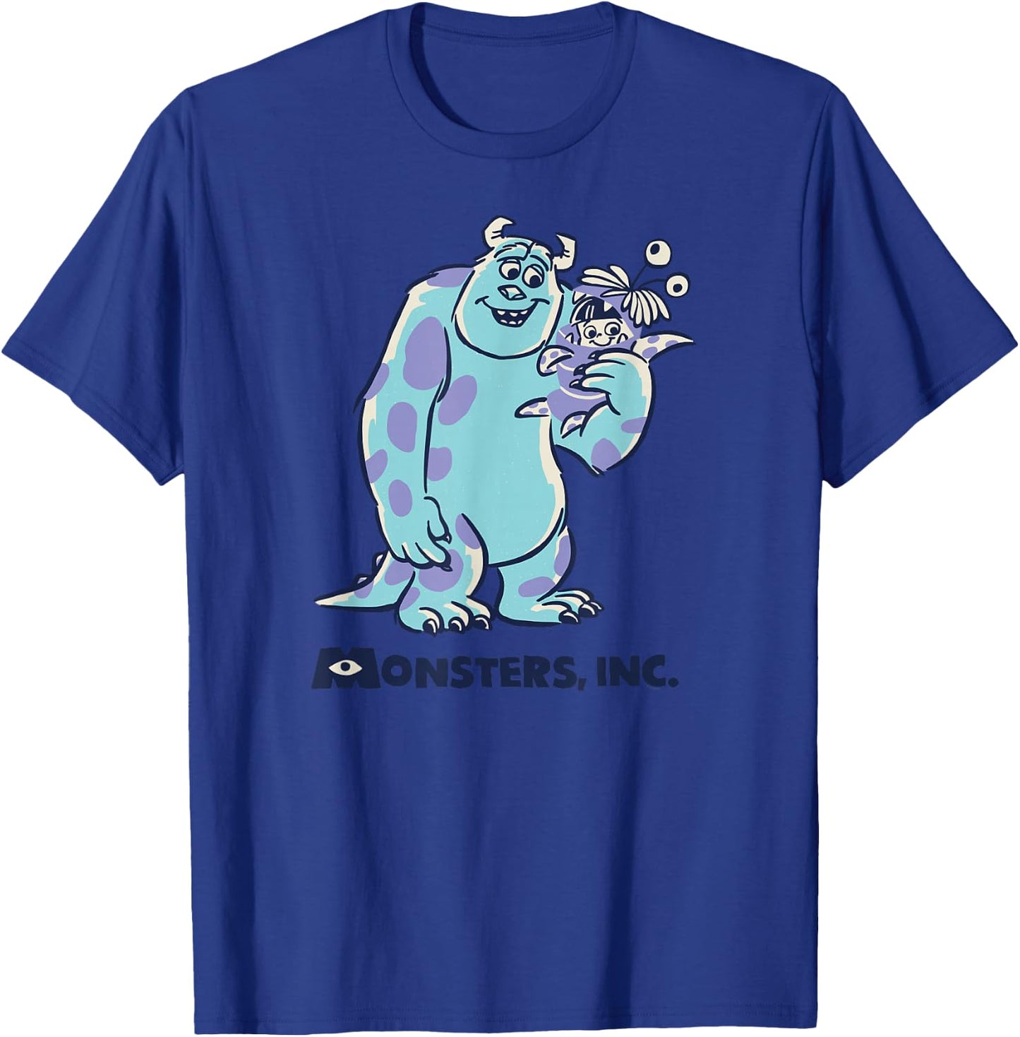 Disney PIXAR Monsters Inc. Sulley and Boo Smiles T-Shirt - T-Shirt | Royal