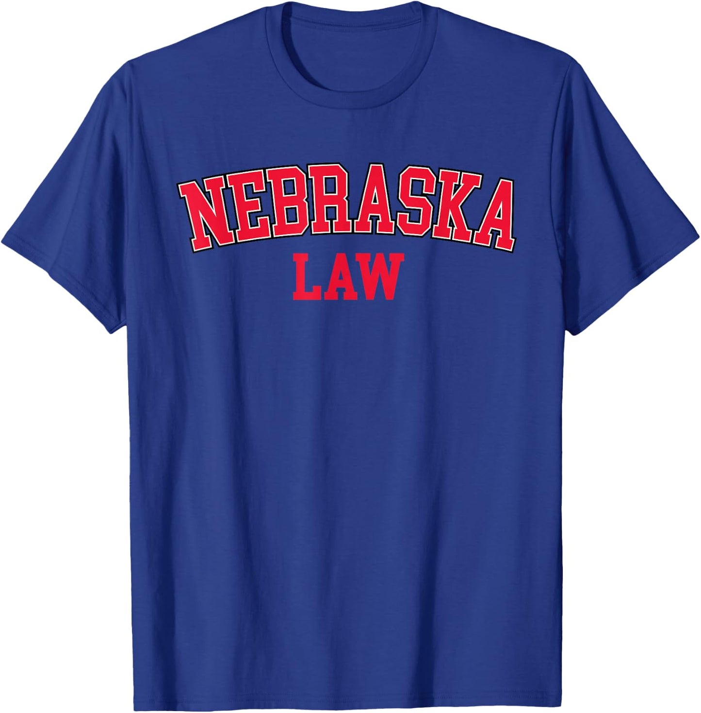 Nebraska Law, Nebraska Bar Graduate Gift Lawyer College T-Shirt - T-Shirt | Royal