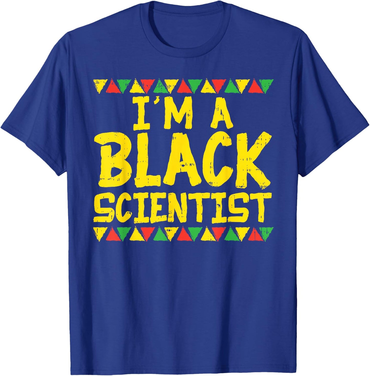 Black Scientist Chemist Physics African American Pride Gift T-Shirt - T-Shirt | Royal