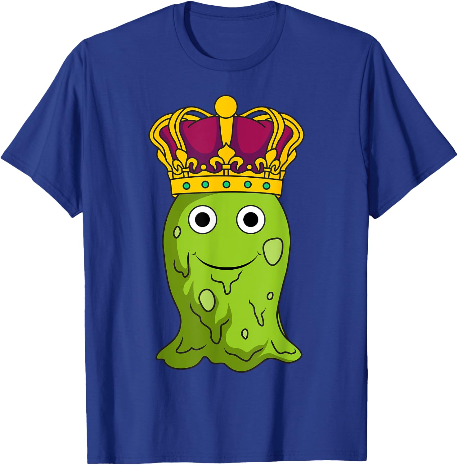 Slime King Crown Cool DIY Lover T-Shirt - T-Shirt | Royal