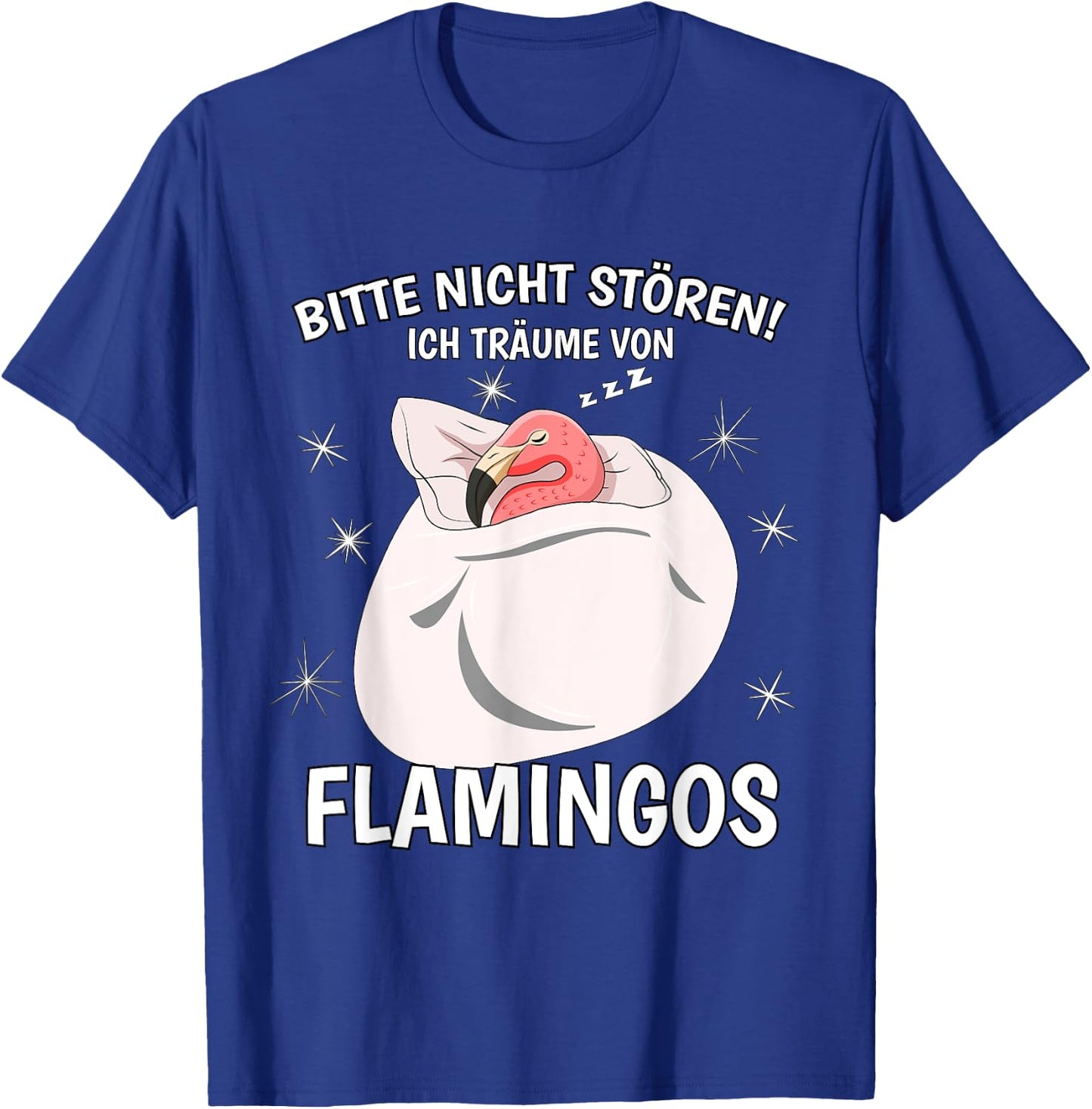 Ich Träume Von Flamingos Sleep Shirt Nightdress Flamingo T-Shirt - T-Shirt | Royal