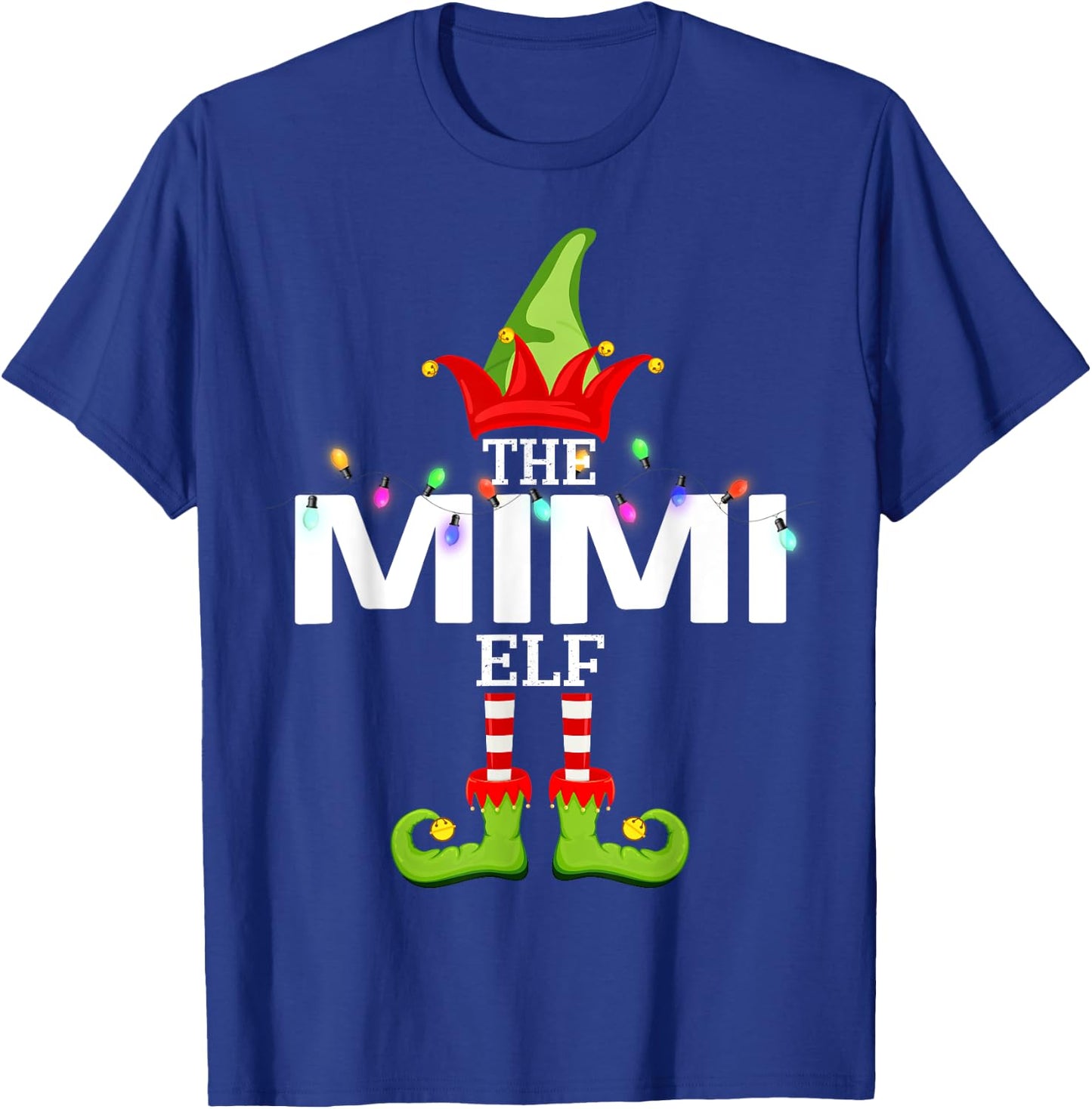 The Mimi Elf Christmas Matching Pajamas T-Shirt - T-Shirt | Royal