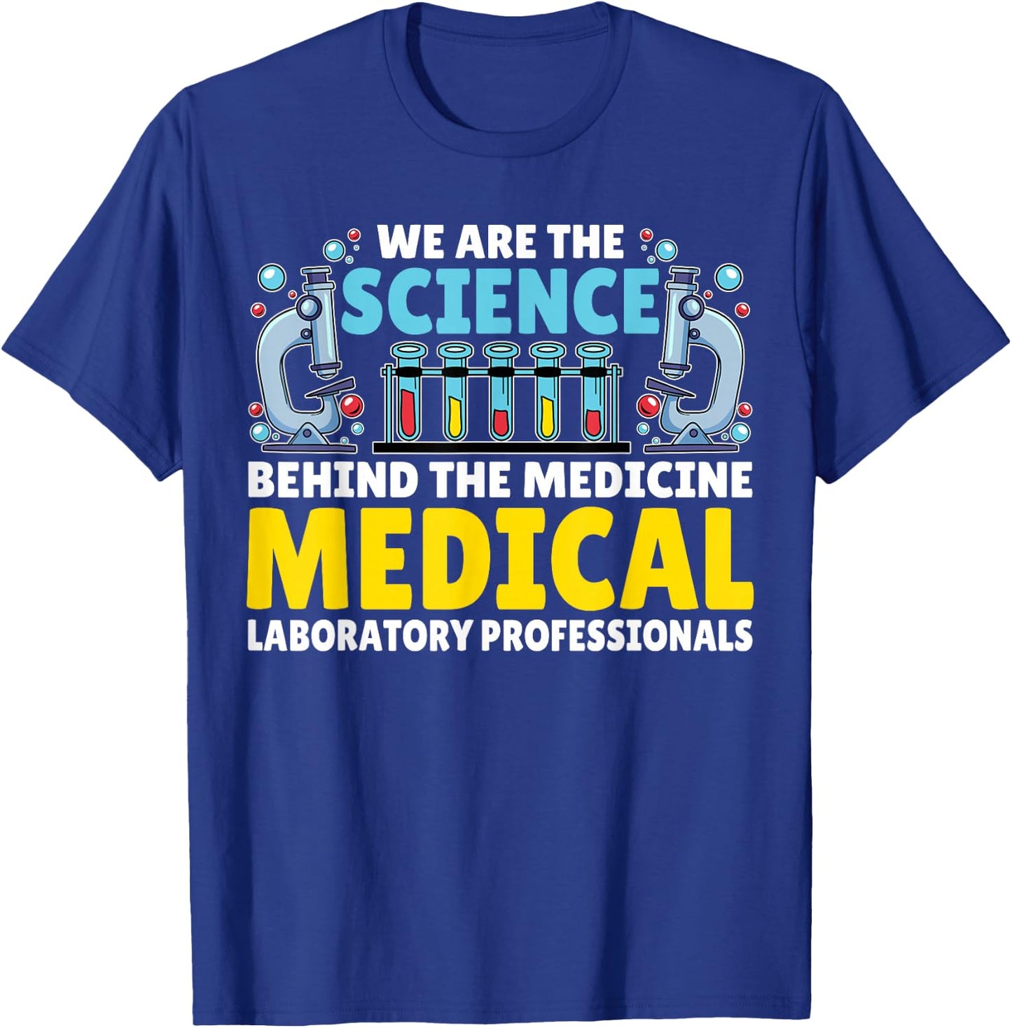 Happy lab week 2026 Phlebotomist Laboratory Week 2026 T-Shirt - T-Shirt | Royal