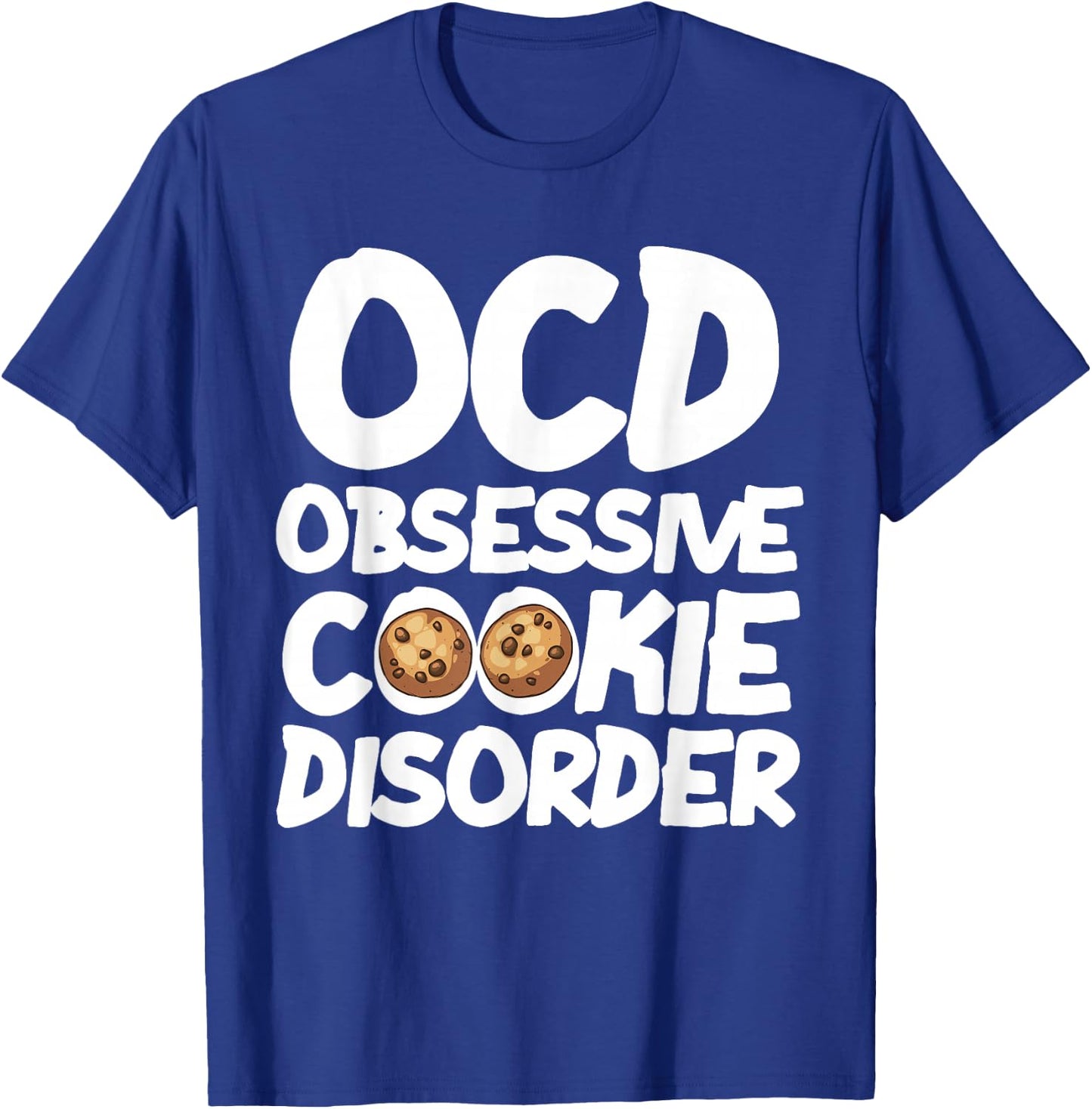 Funny Cookie Lover Gift Kids Men Women Cool Cookies Eater T-Shirt - T-Shirt | Royal