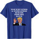 Funny Electrician Designs Men's Black Funny Trump Electrician Lineman T-Shirt - T-Shirt | Royal