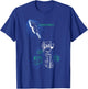 Minecraft Skeleton Arrow Shot Logo T-Shirt - T-Shirt | Royal
