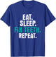 Eat Sleep Fix Teeth - Dentist Dentistry Dental Assistant T-Shirt - T-Shirt | Royal
