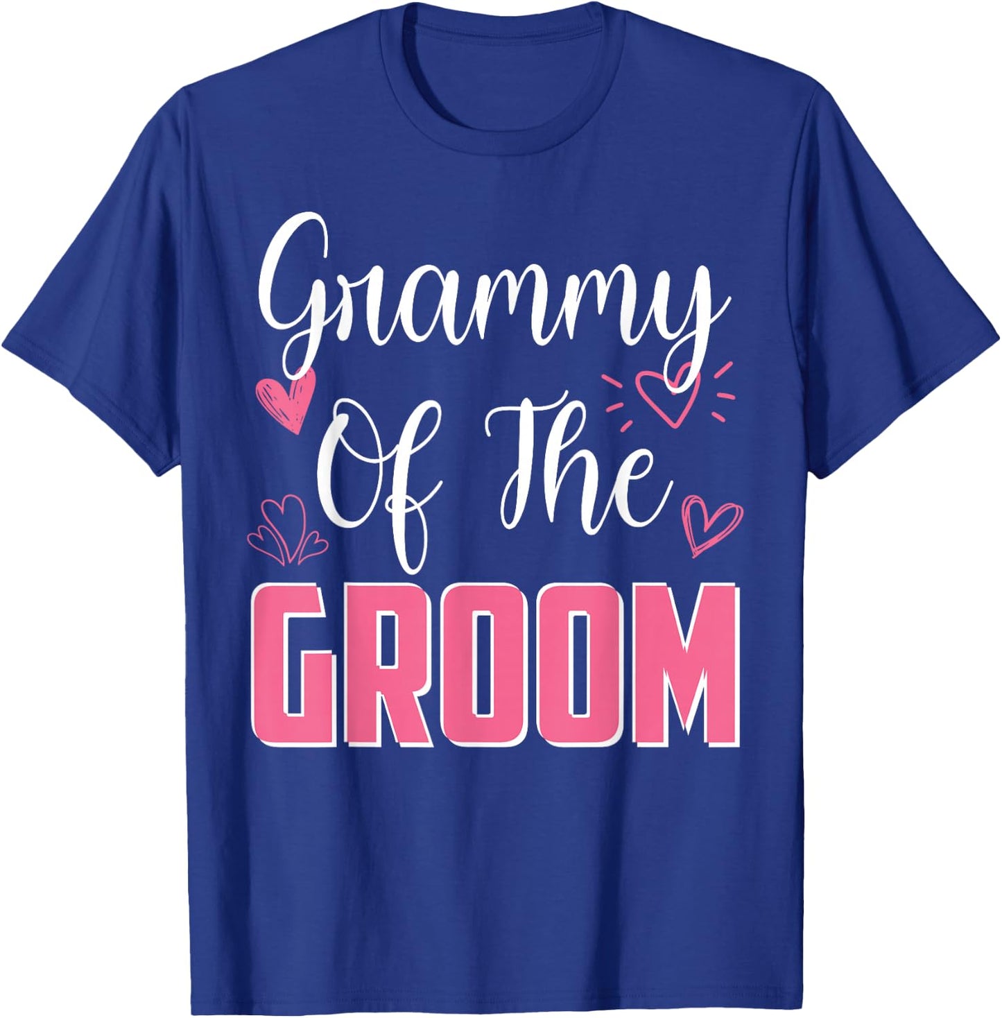 GRAMMY of the Groom Family Wedding Party Husband to Be T-Shirt - T-Shirt | Royal