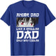 Funny Father's Day Anime Dad Cute Japanese Anime Dad Otaku T-Shirt - T-Shirt | Royal