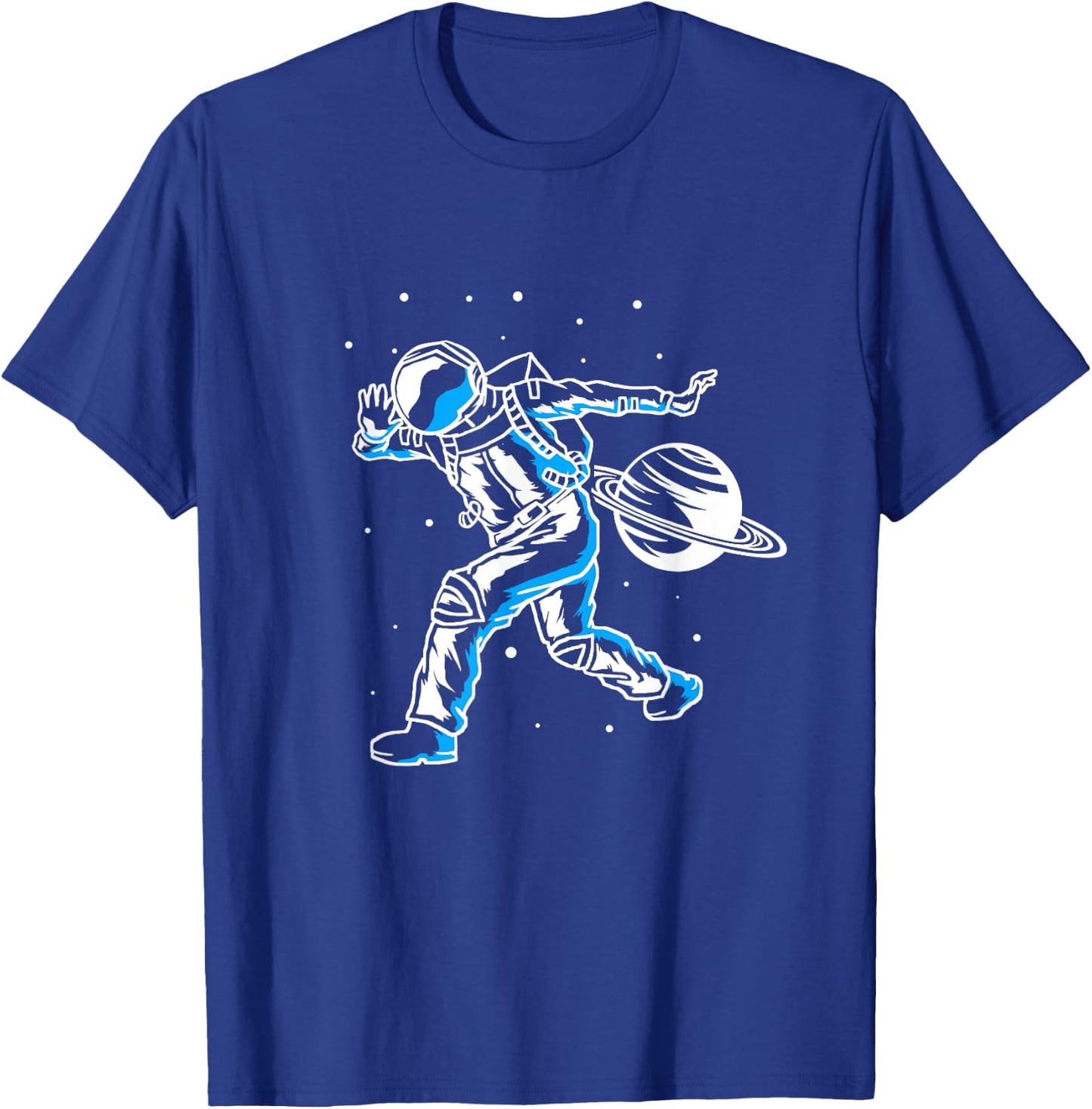 Astronaut Space Martial Arts Brazilian Dance Capoeira T-Shirt - T-Shirt | Royal