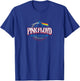 Pink Floyd - The Dark Side of the Moon Prism T-Shirt - T-Shirt | Royal