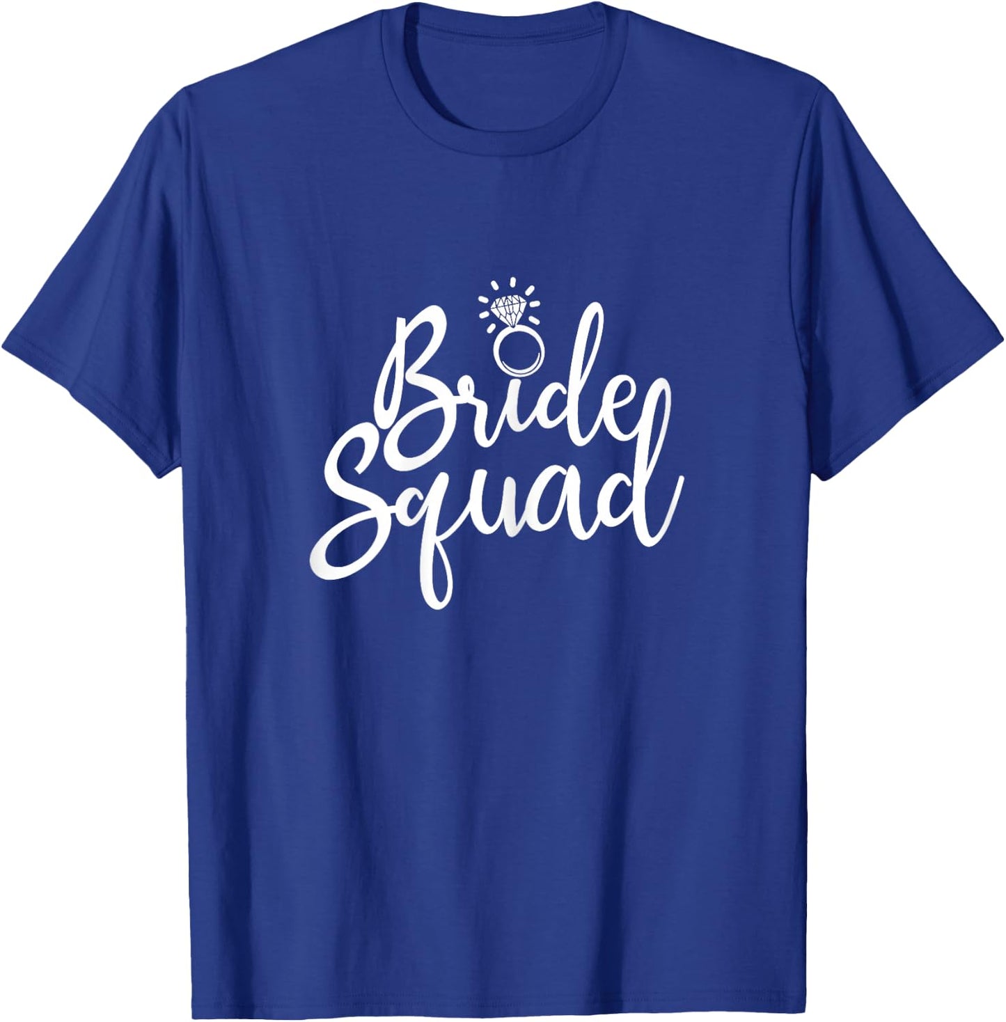 Bride Squad Hen Night Bridal Shower Matching T-Shirt - T-Shirt | Royal