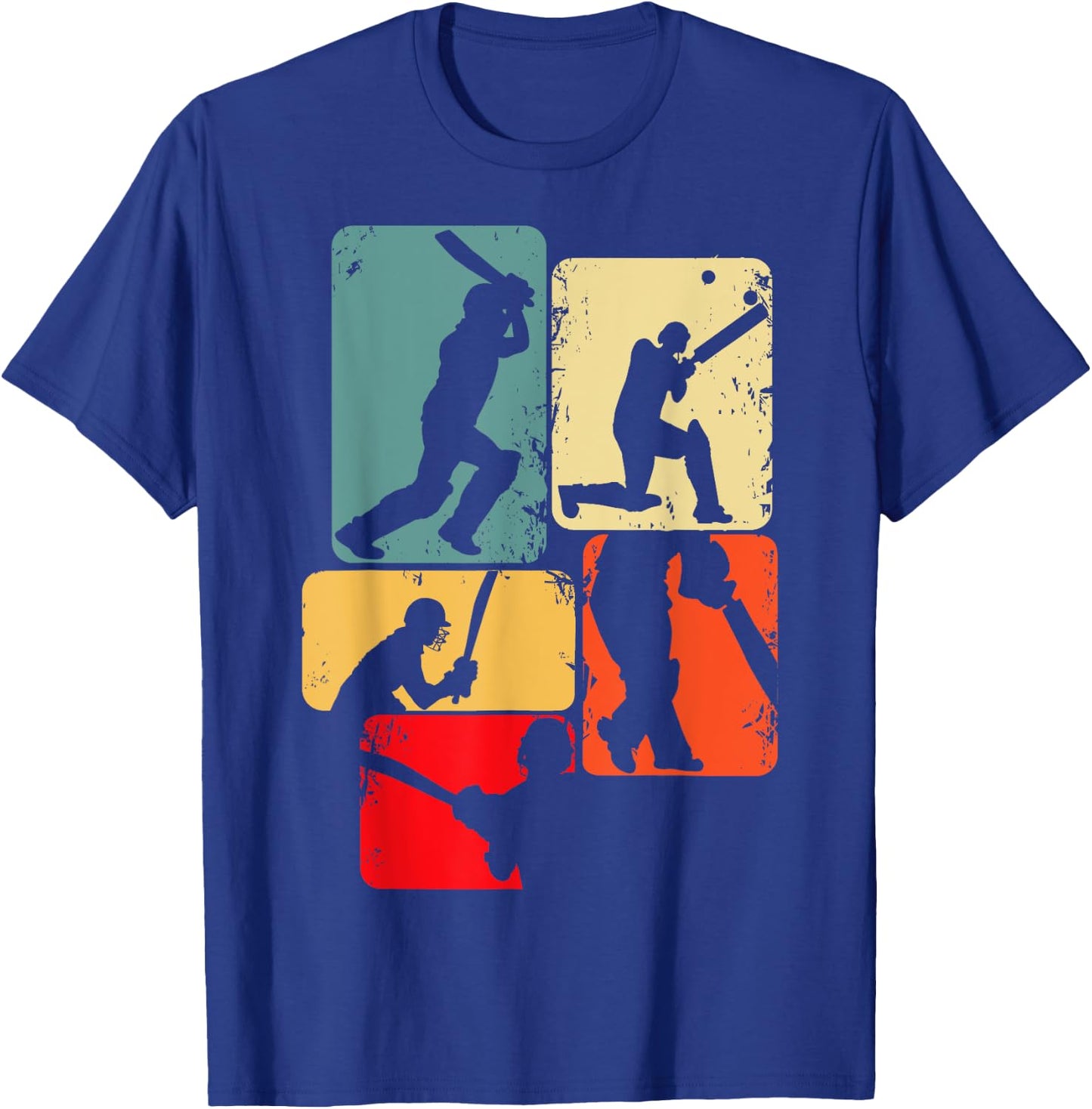 Cricket Boys Kids Men Youth T-Shirt - T-Shirt | Royal