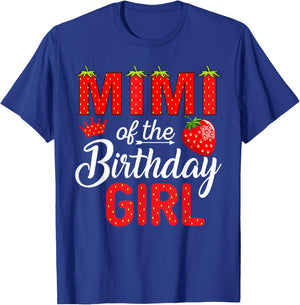 Mimi of The Birthday Girl Berry 1St Birthday Girl Strawberry T-Shirt - T-Shirt | Royal