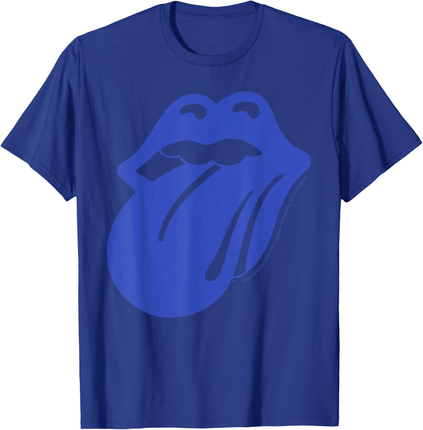 Rolling Stones Official Blue & Lonesome 72 T-Shirt - T-Shirt | Royal