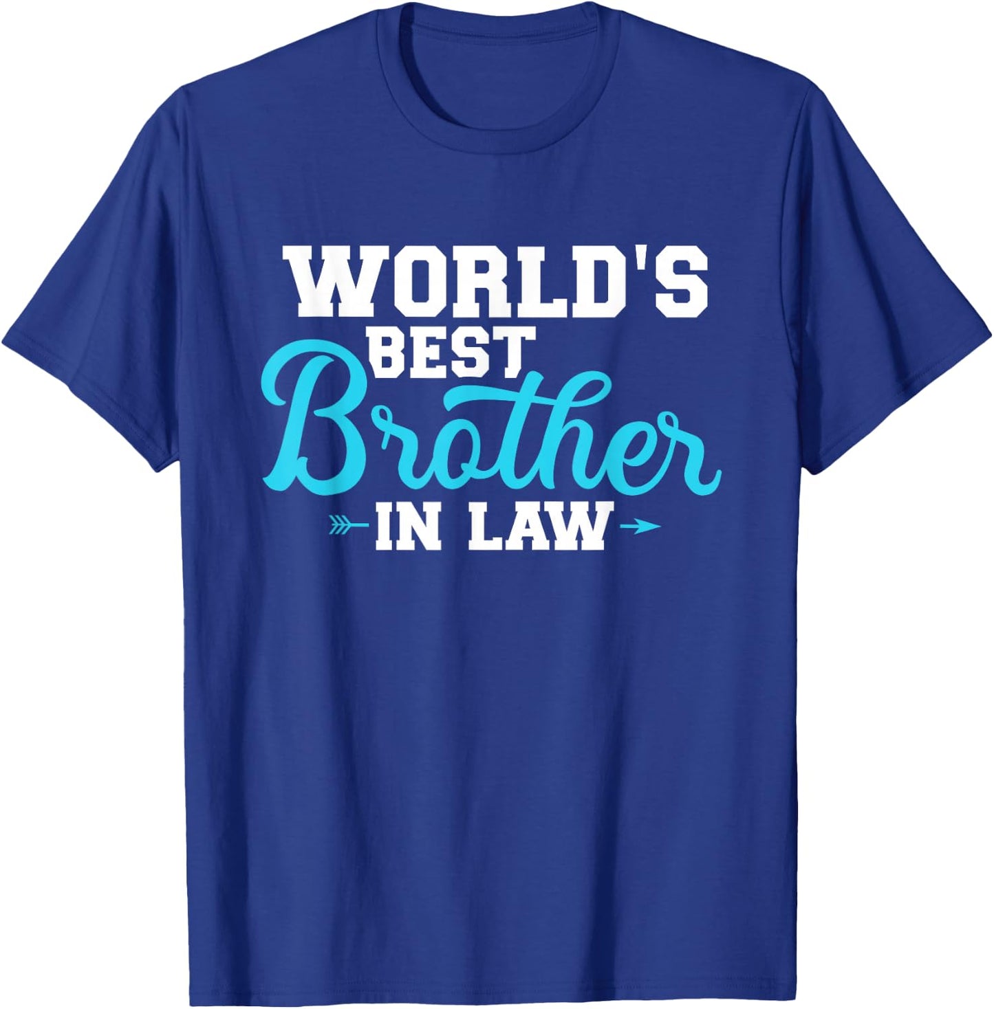 World's Best Brother-In T-Shirt - T-Shirt | Royal