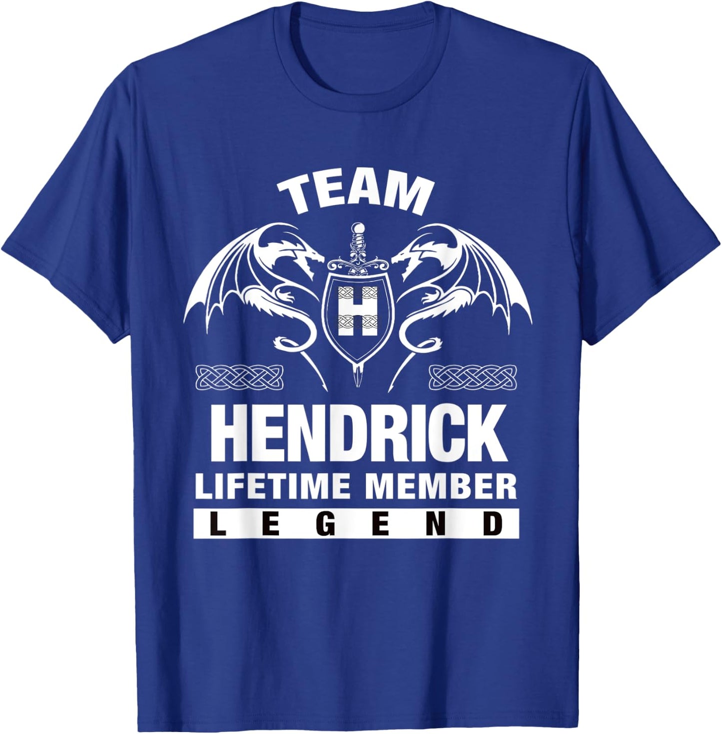Team HENDRICK Lifetime Member Gifts T-Shirt - T-Shirt | Royal