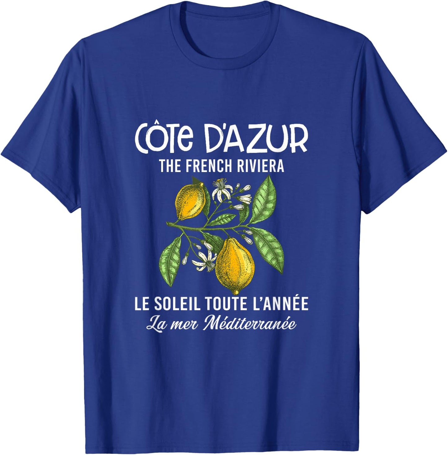 Cote D'azur The French Riviera Southern French Teacher Women T-Shirt - T-Shirt | Royal