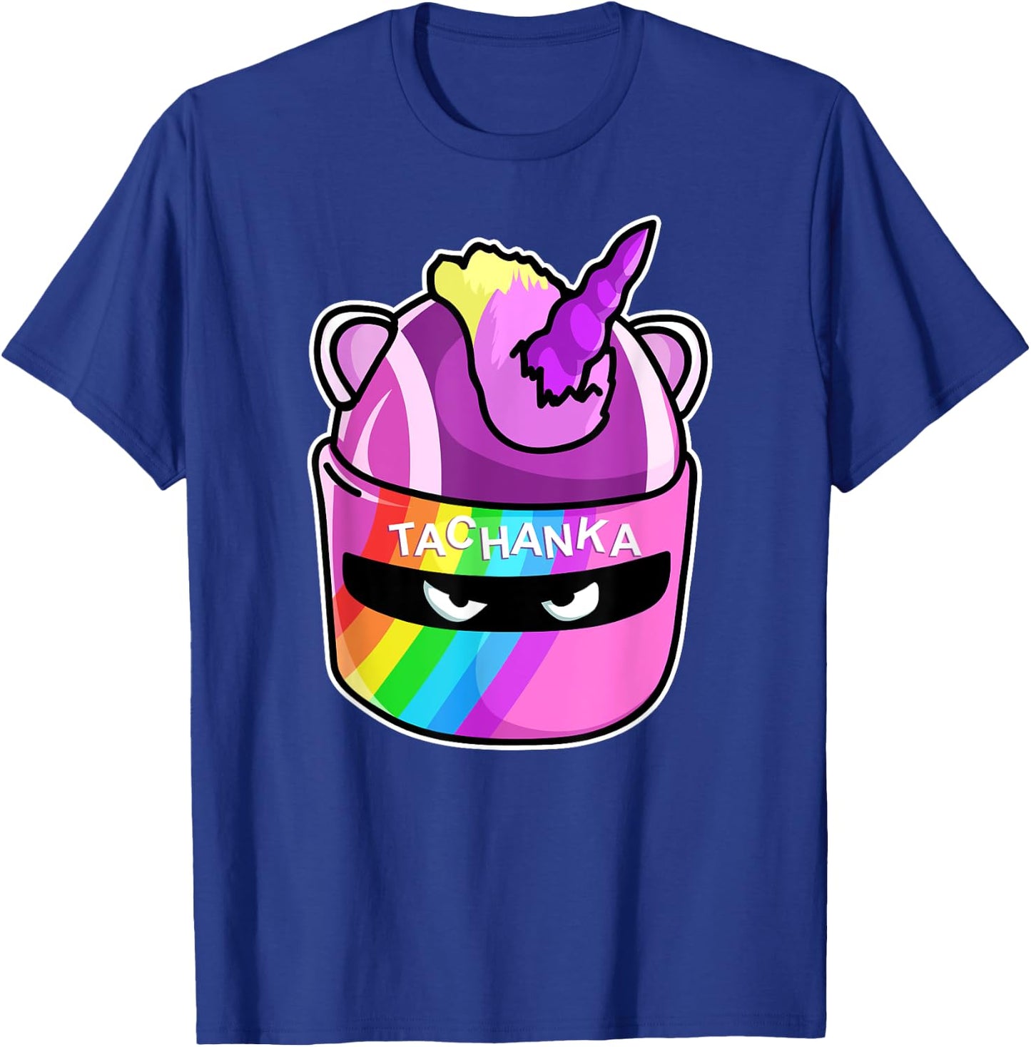 Komodo Designs Lord Tachanka Unicorn Cartoon Christmas - Black, Small, Classic Fit, , Short Sleeve T-Shirt - T-Shirt | Royal