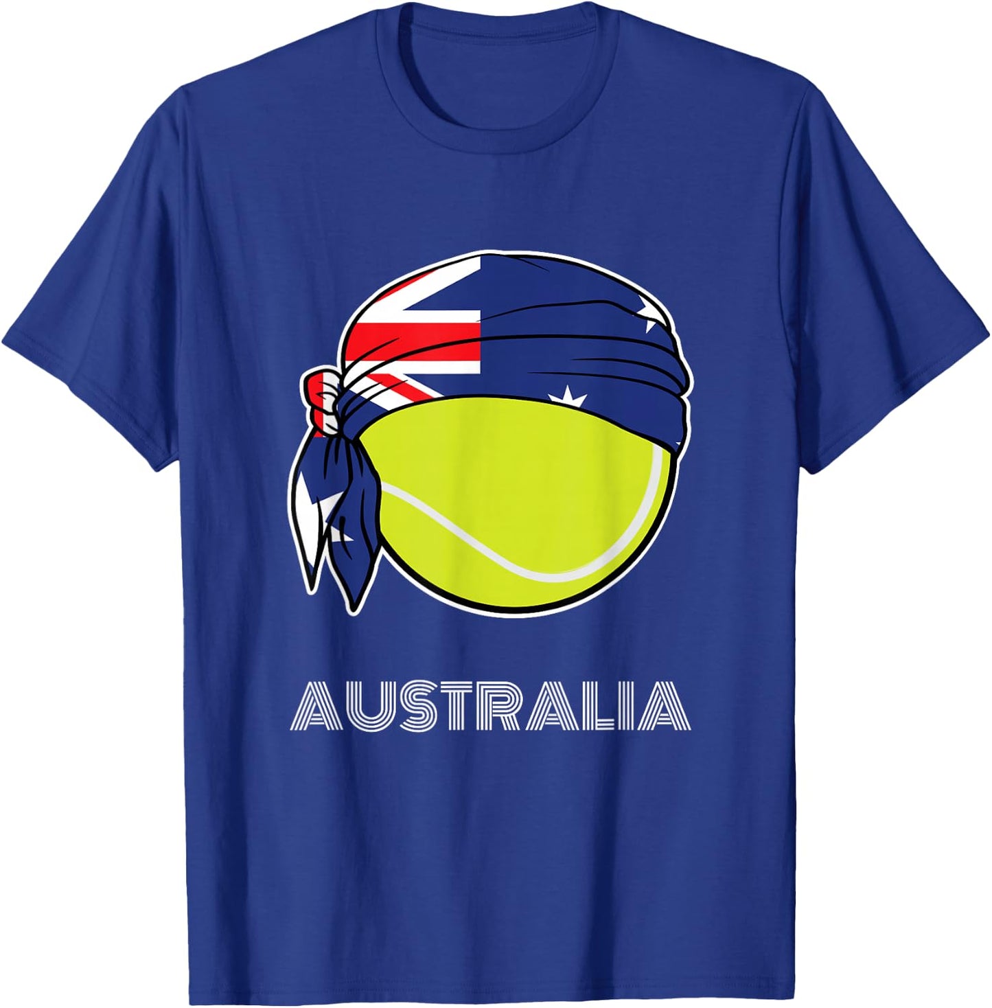 Australia Tennis Shirt Coach Australian Tennis Player T-Shirt - T-Shirt | Royal