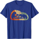 Retro Vintage Climbing Hiking Gift Rock Climber T-Shirt - T-Shirt | Royal