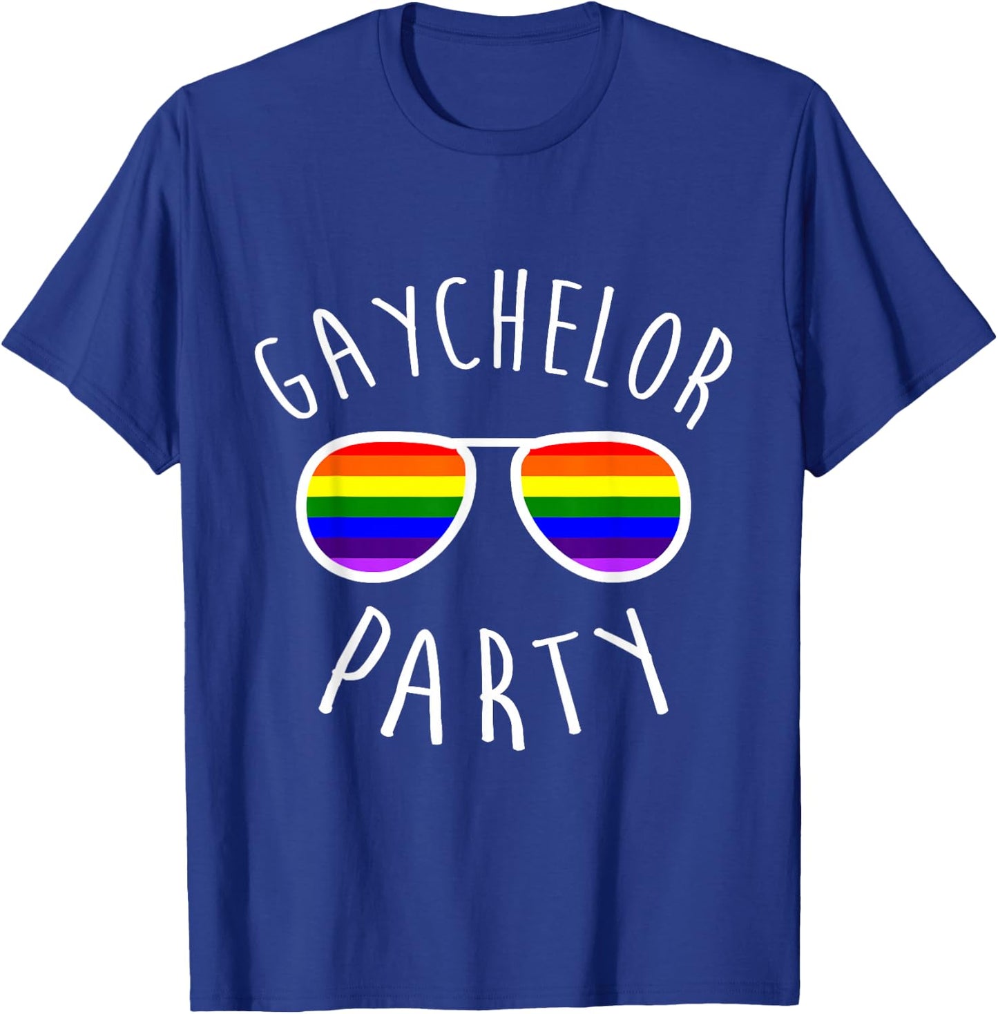 LGBT Pride Gay Bachelor Party Gaychelor Engagement T-Shirt - T-Shirt | Royal