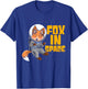 Fox In Space Fennec Fox Astronaut T-Shirt - T-Shirt | Royal