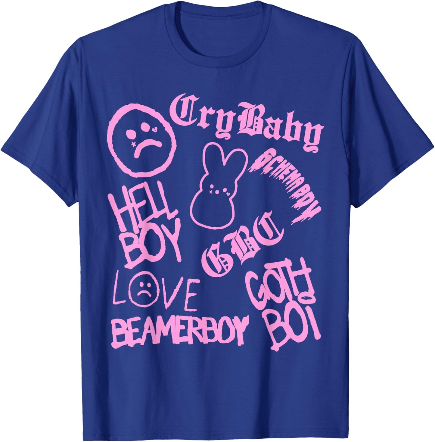 Lil Emo Rap Goth Peep Hip Hop Tattoo T-Shirt - T-Shirt | Royal