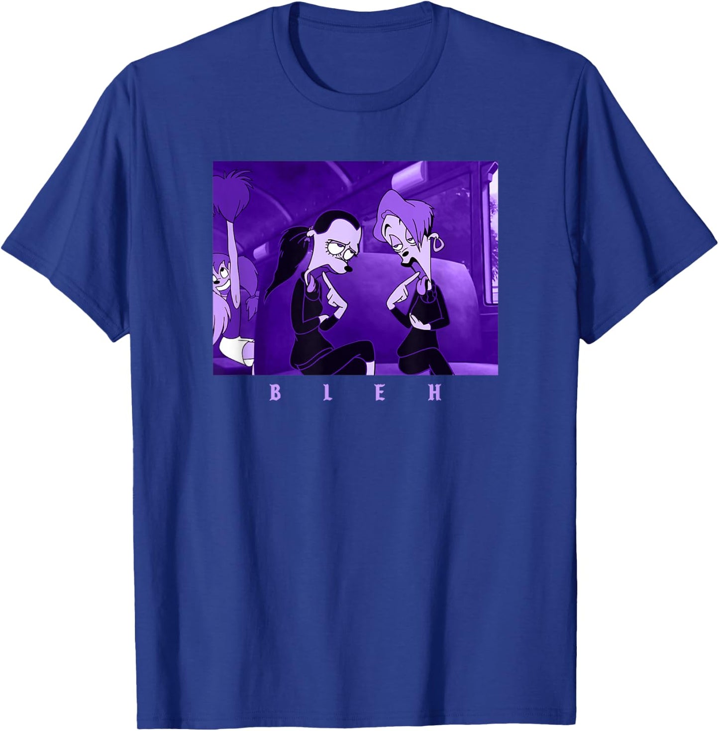 Disney A Goofy Movie Goth Girls Bleh Box Poster T-Shirt - T-Shirt | Royal