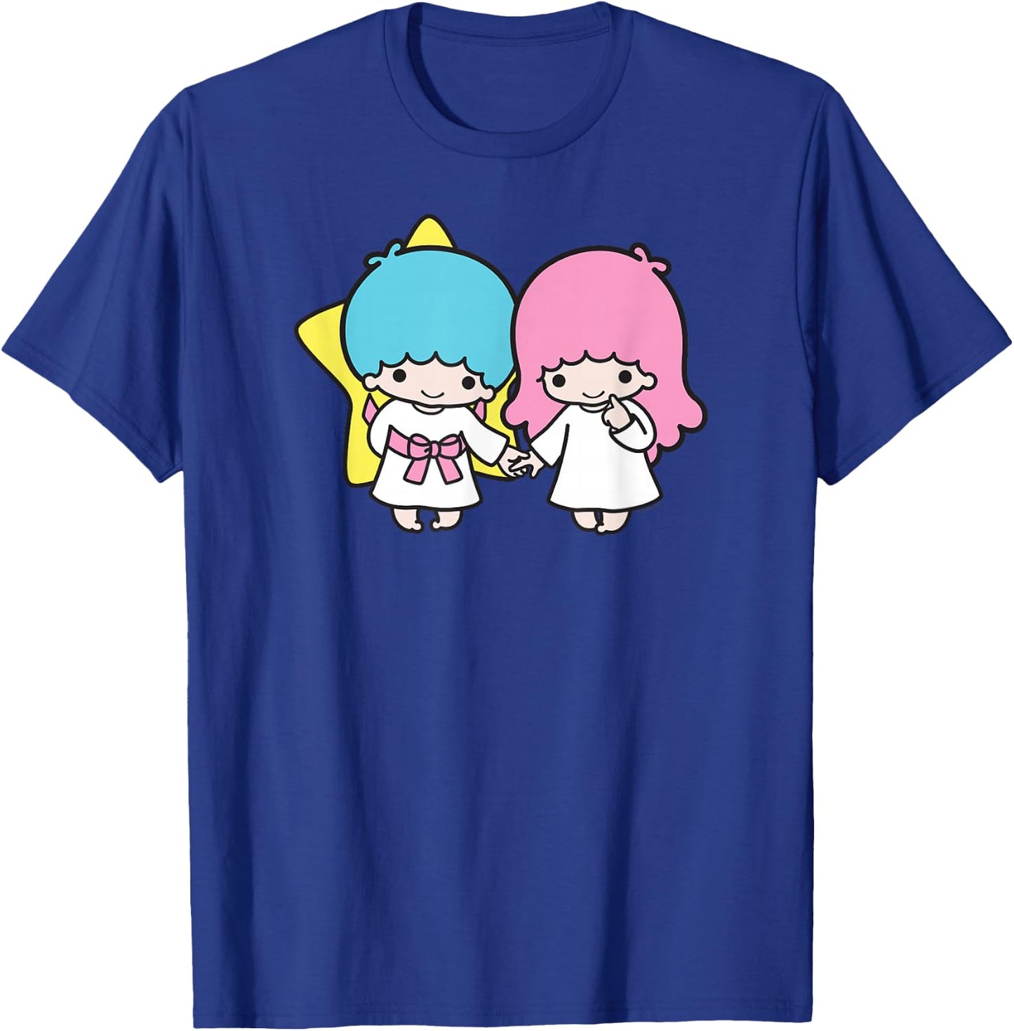 Little Twins Stars Holding Hands T-Shirt - T-Shirt | Royal