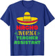 Nacho Average Teacher Assistant Cinco De Mayo Men T-Shirt - T-Shirt | Royal