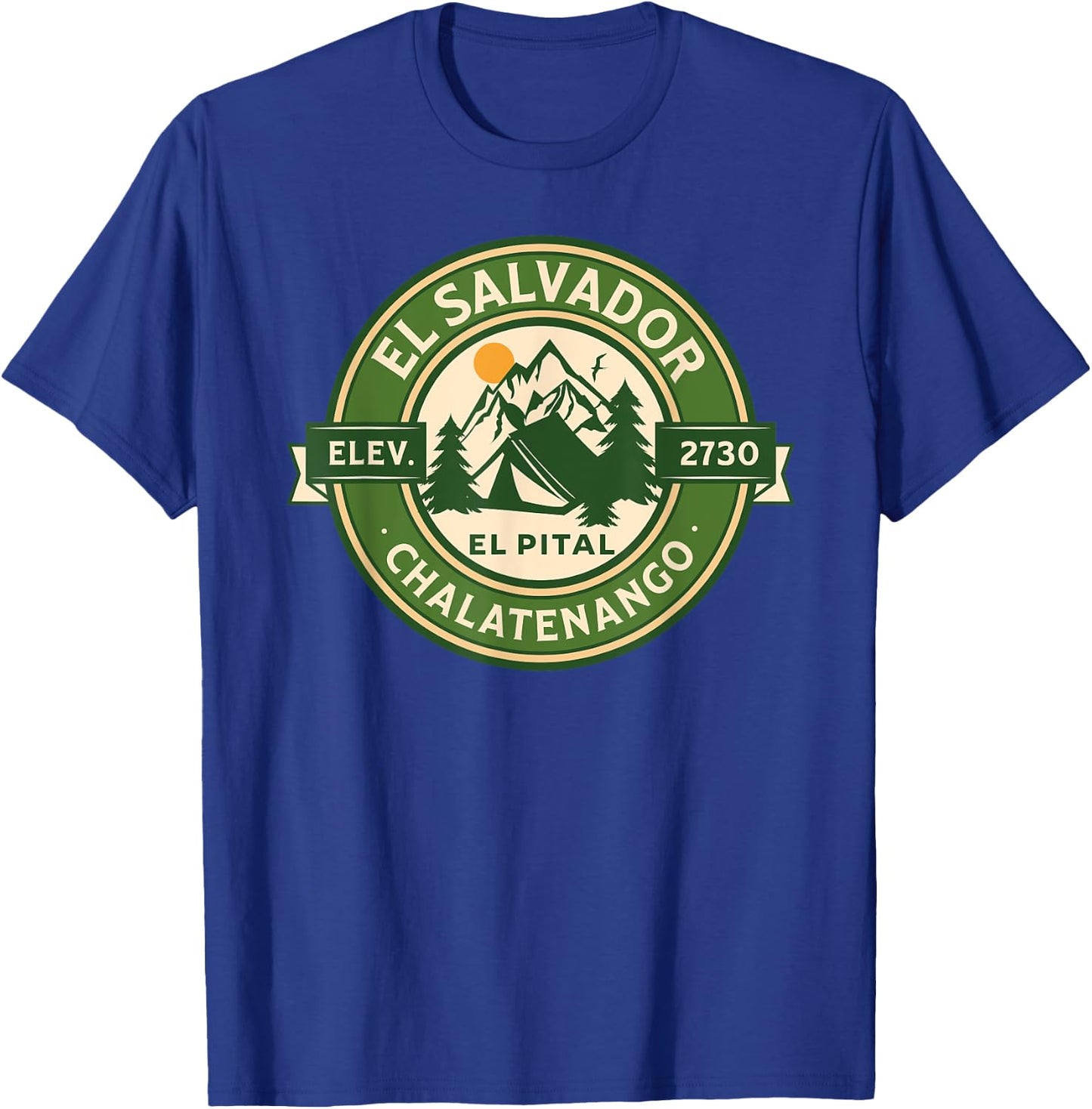 El Pital Chalatenango El Salvador T-Shirt - T-Shirt | Royal