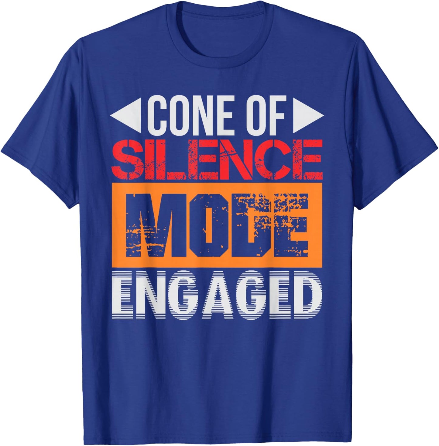 Agile Cone Silence Cave Project Management Funny Gift Shirt T-Shirt - T-Shirt | Royal