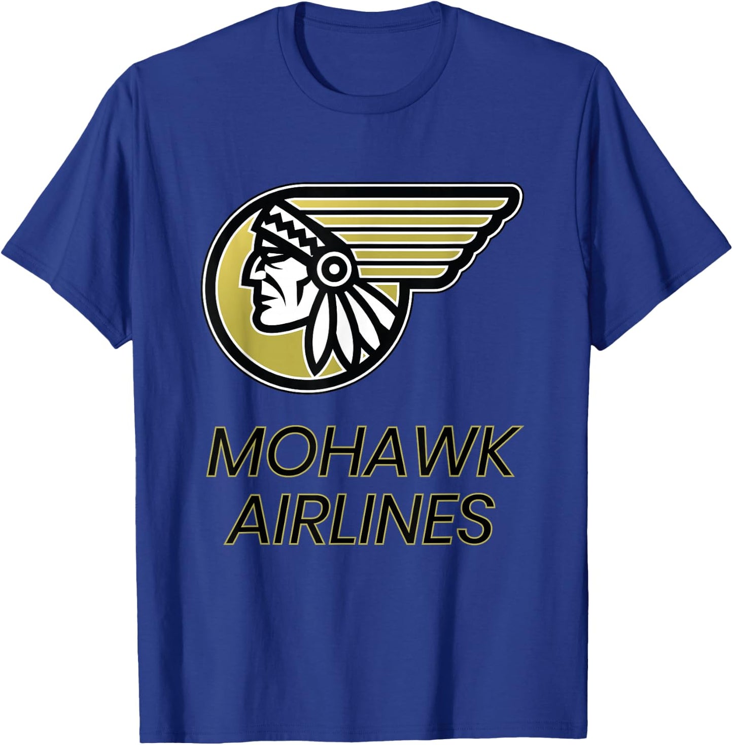 Mohawk Airlines T-Shirt - T-Shirt | Royal