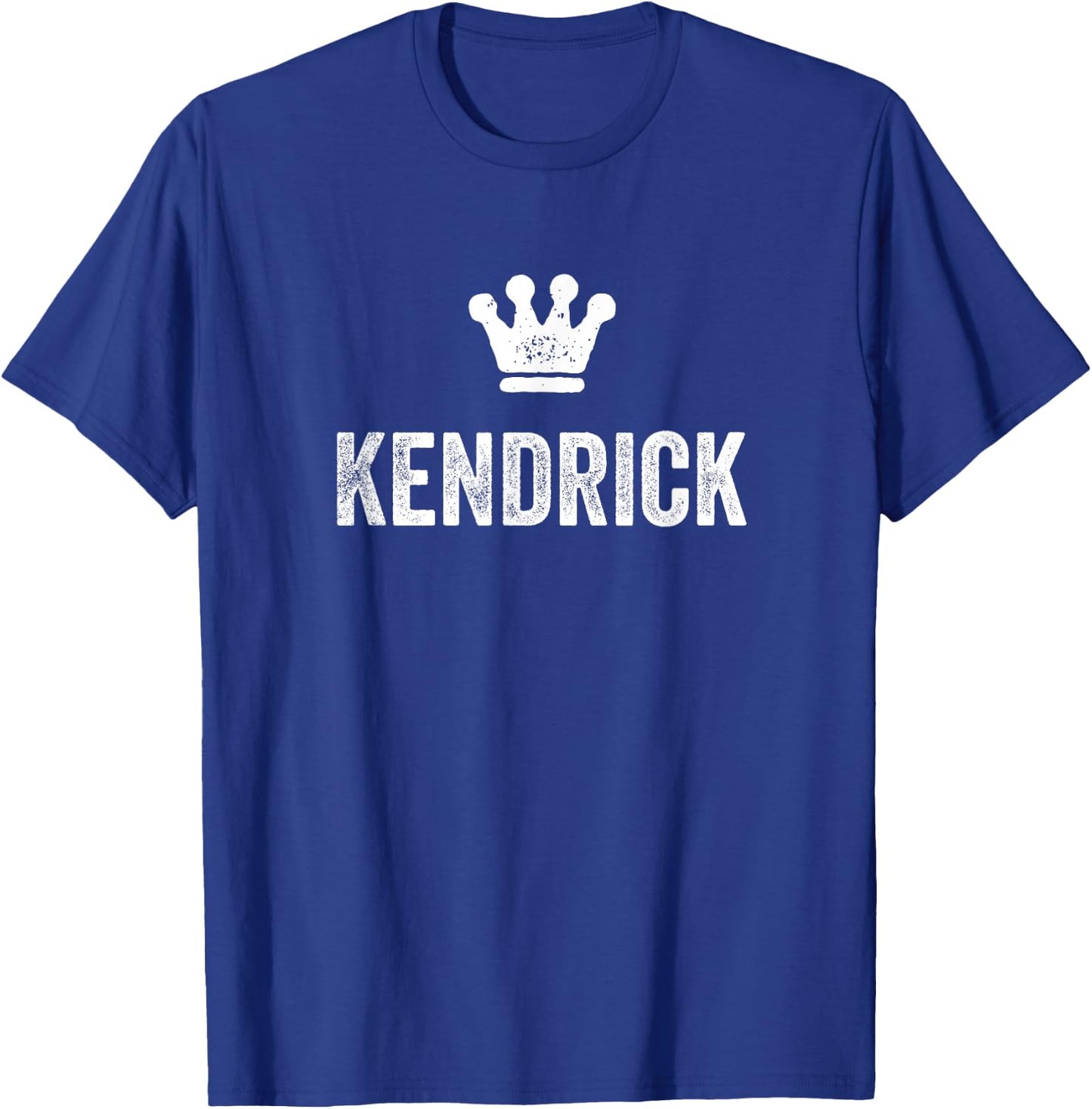 Kendrick The King/Crown & Name Called Kendrick T-Shirt - T-Shirt | Royal