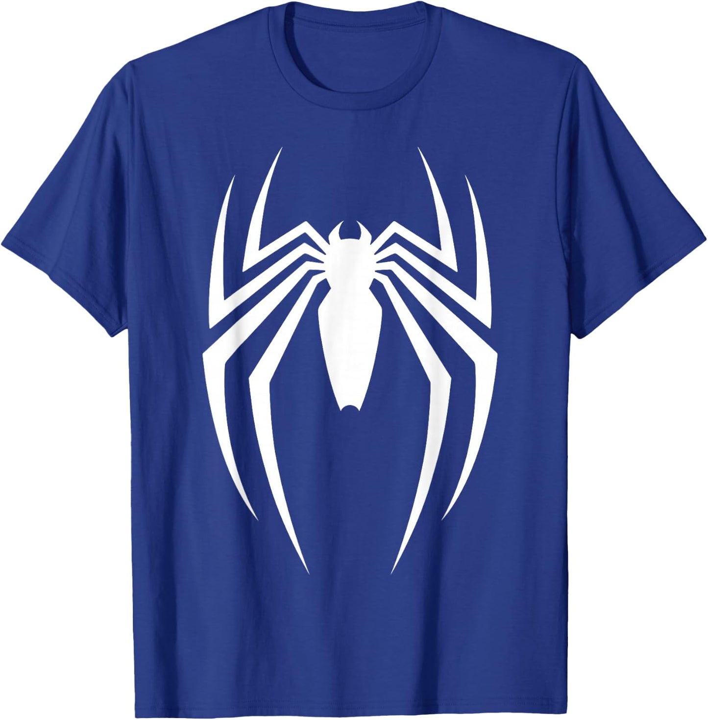 Marvel Spider-Man Game Logo Graphic Small T-Shirt - T-Shirt | Royal