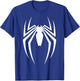 Marvel Spider-Man Game Logo Graphic Small T-Shirt - T-Shirt | Royal