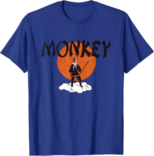Monkey Magic | Classic Retro 1980's Cult Hit T-Shirt - T-Shirt | Royal